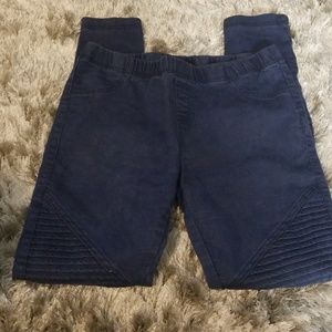 Blue riding pants